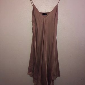 REVOLVE blush pink mini dress